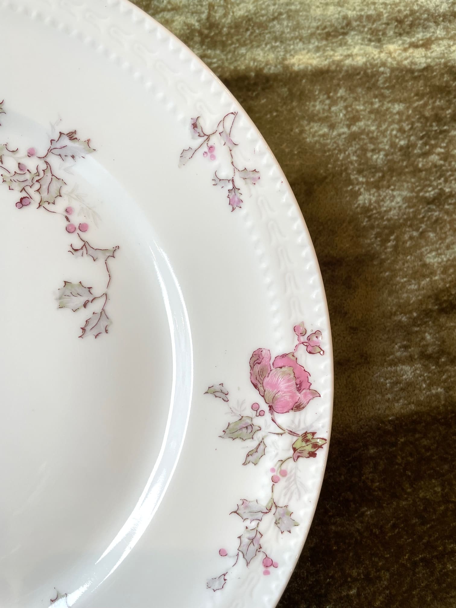 Haviland クリスマスローズ デザートプレート t603 - 陶夢