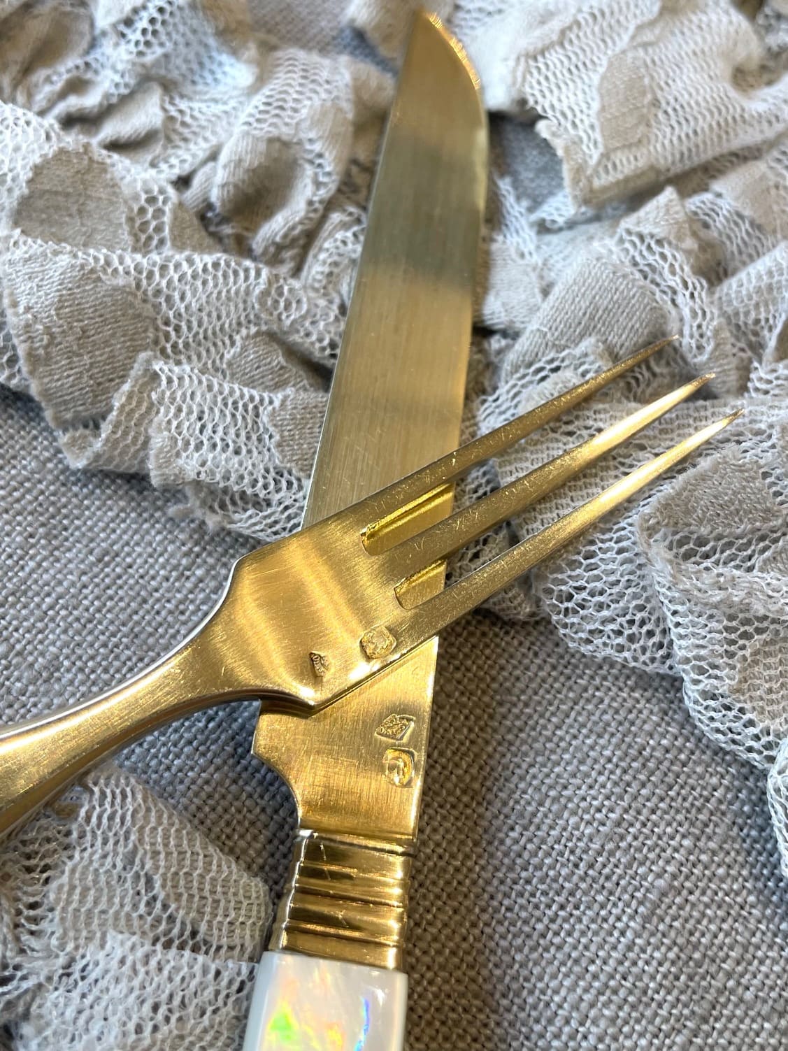 Régina Benvenisti ヴェルメイユ デザートカトラリー12本セット t610